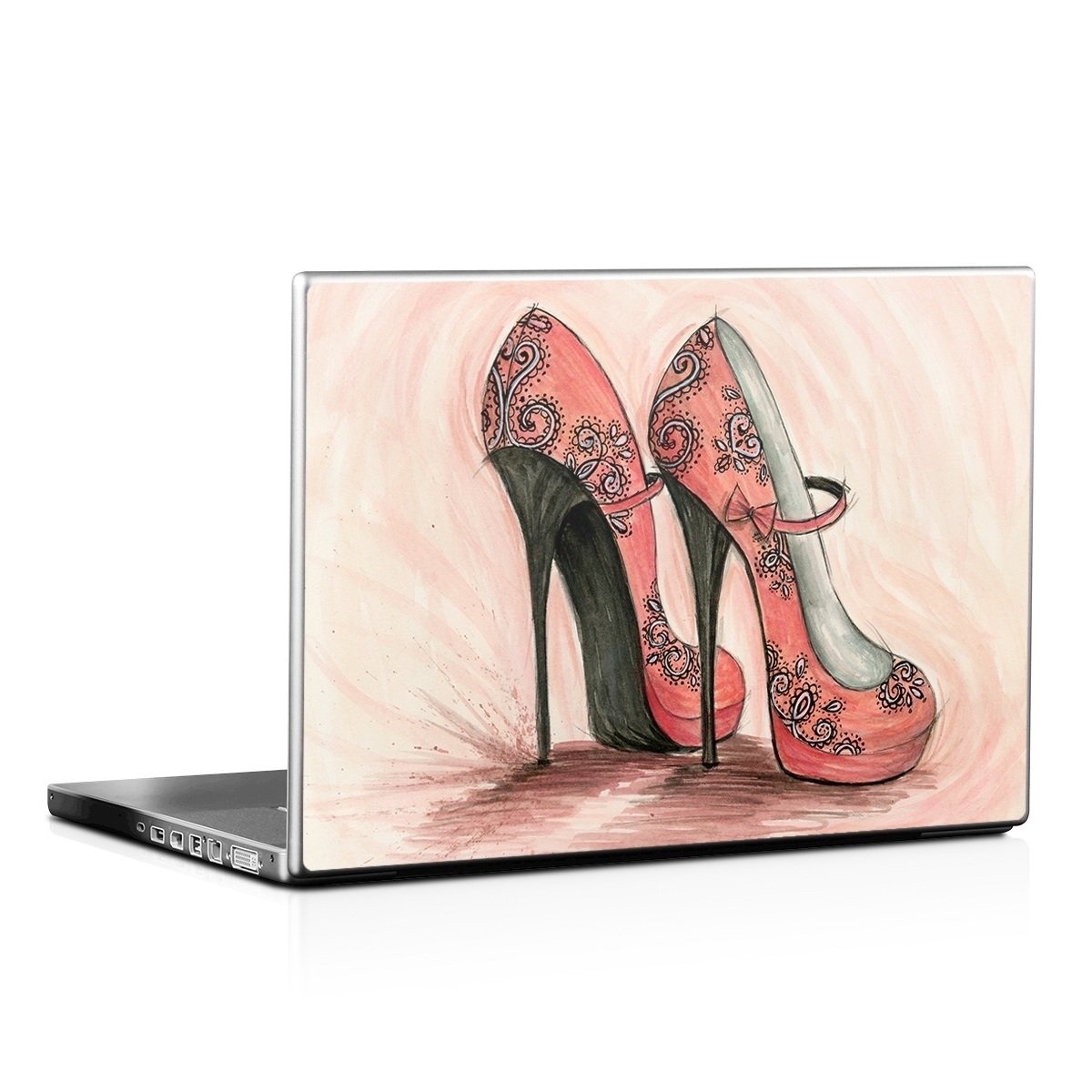 Laptop Skin - Coral Shoes (Image 1)