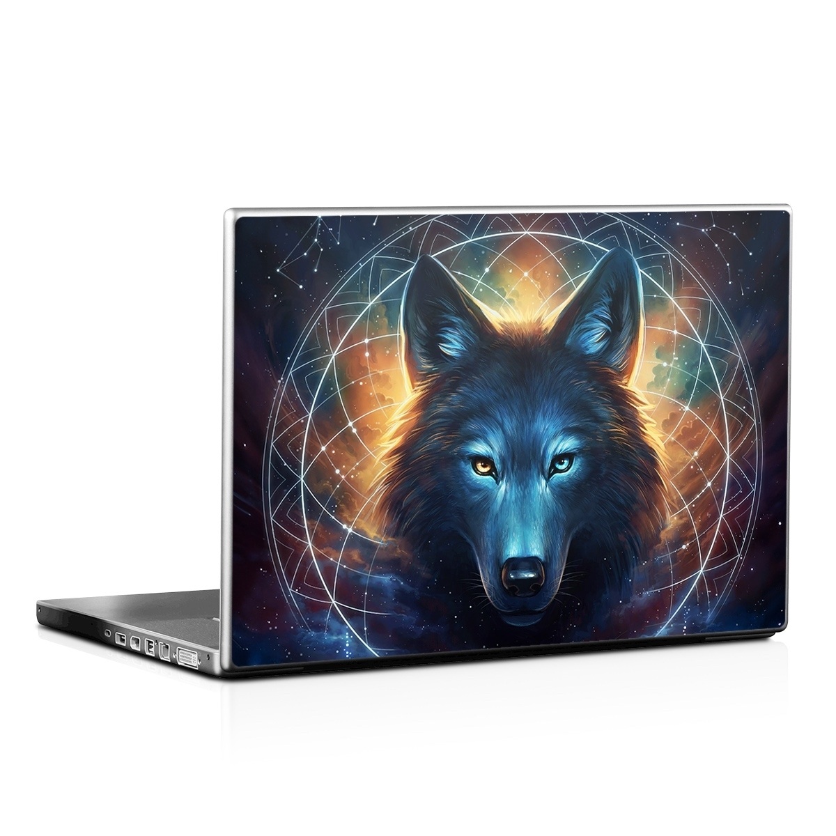 Laptop Skin - Dreamcatcher Wolf (Image 1)