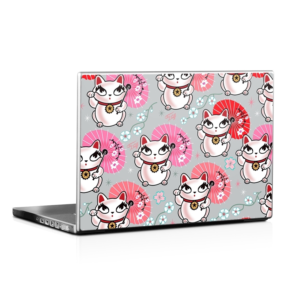 Laptop Skin - Kyoto Kitty (Image 1)