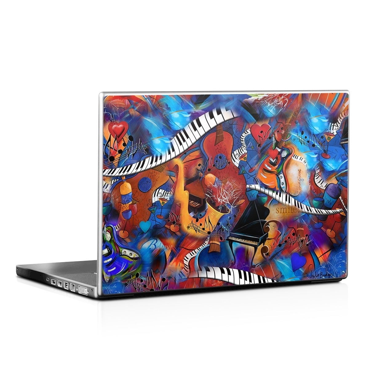 Laptop Skin - Music Madness (Image 1)