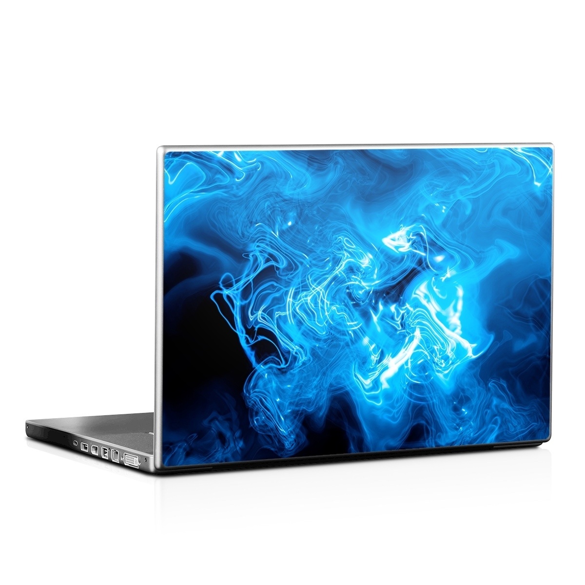 Laptop Skin - Blue Quantum Waves (Image 1)