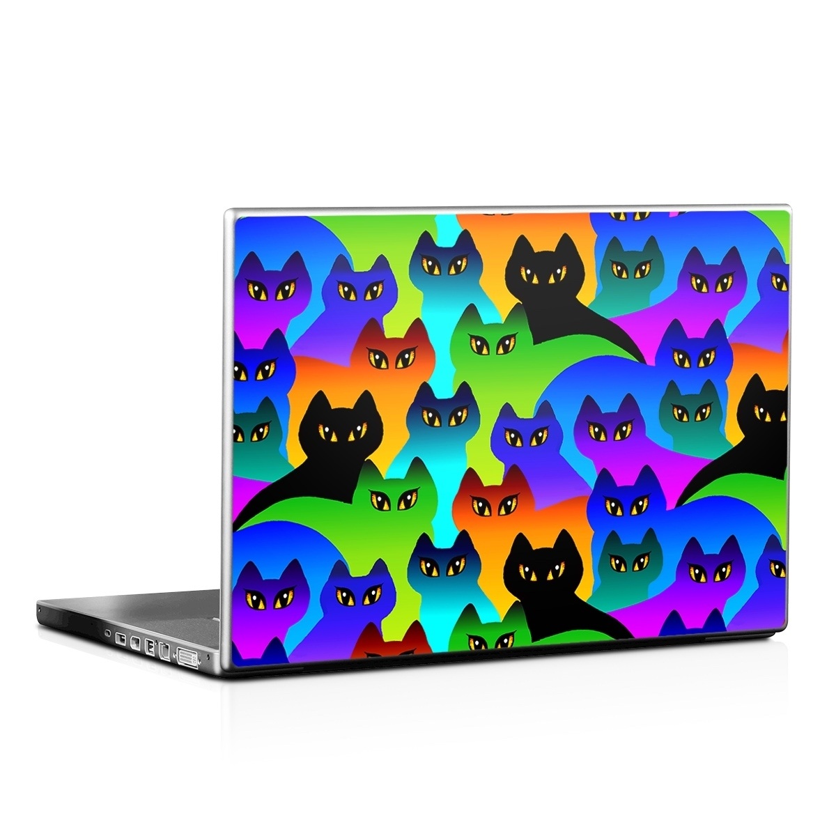 Laptop Skin - Rainbow Cats (Image 1)