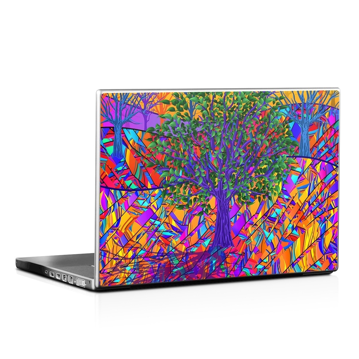 Laptop Skin - Stained Glass Tree (Image 1)