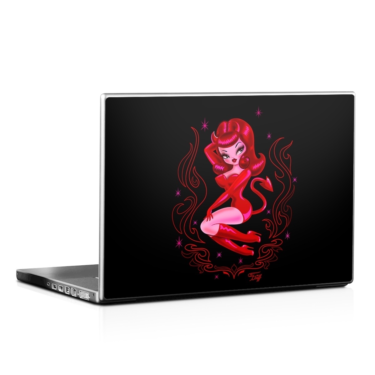 Laptop Skin - She Devil (Image 1)