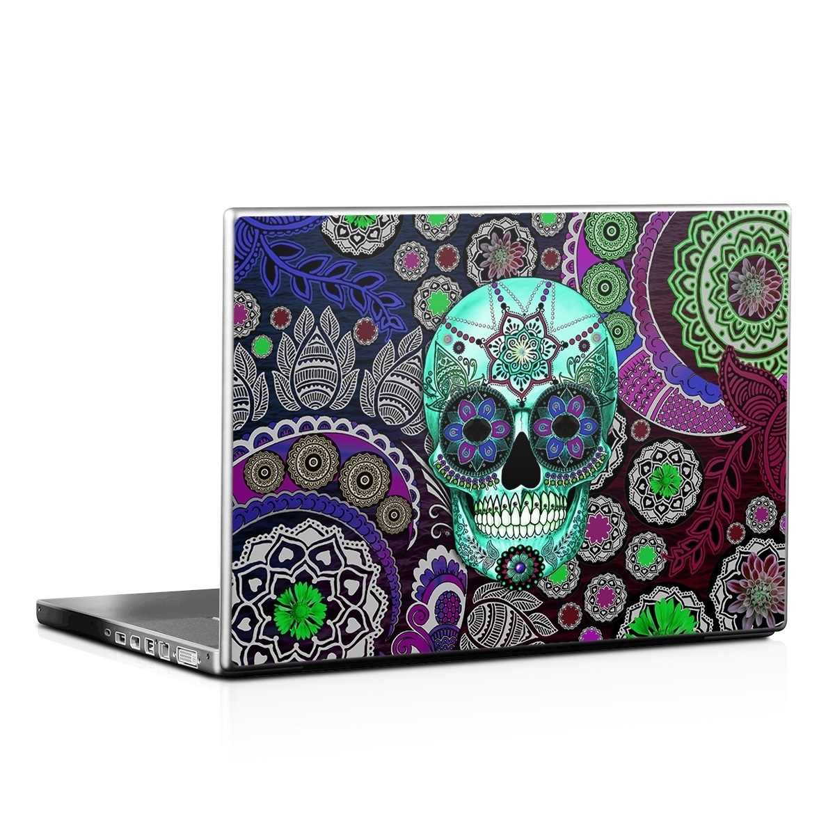Laptop Skin - Sugar Skull Sombrero (Image 1)