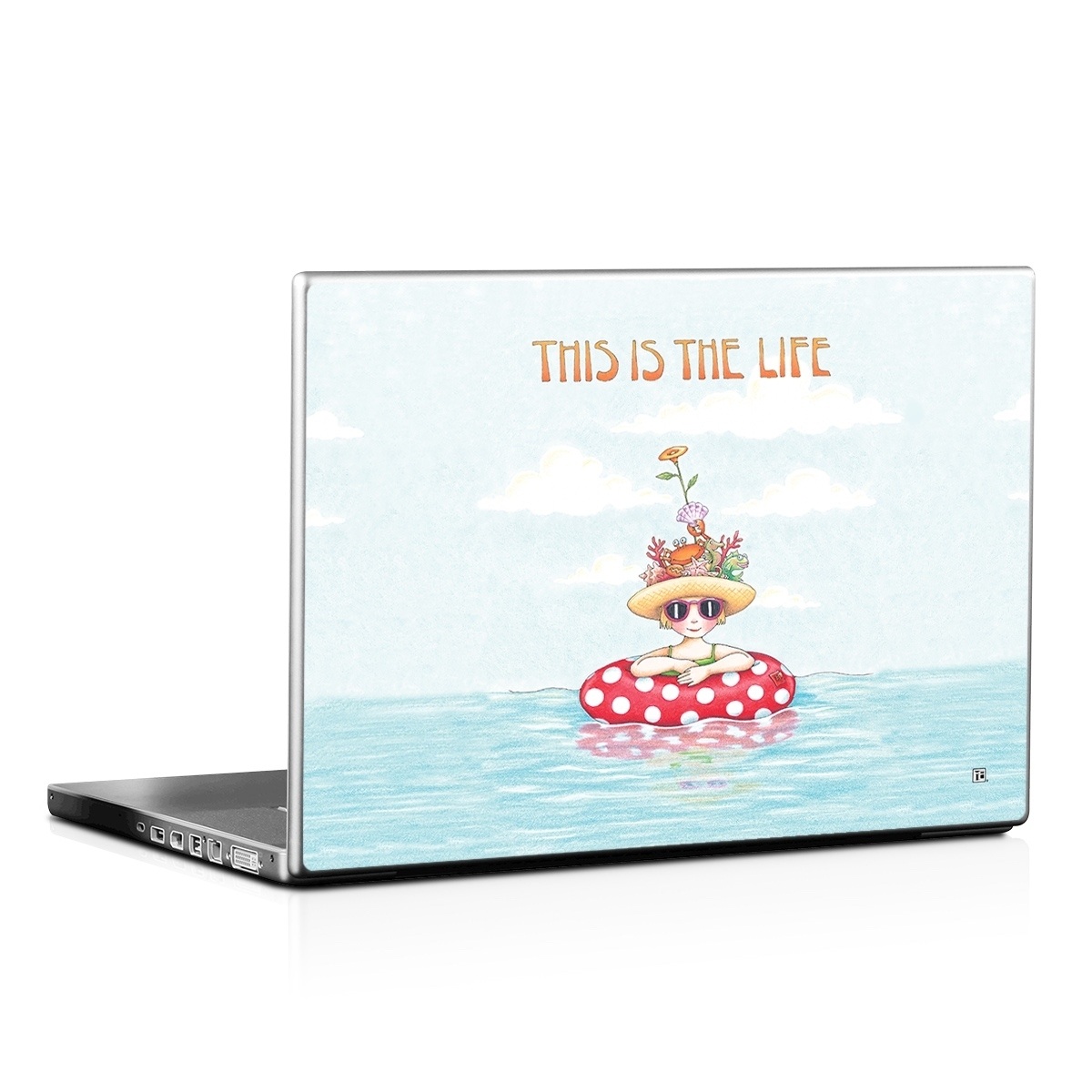 Laptop Skin - This Is The Life (Image 1)