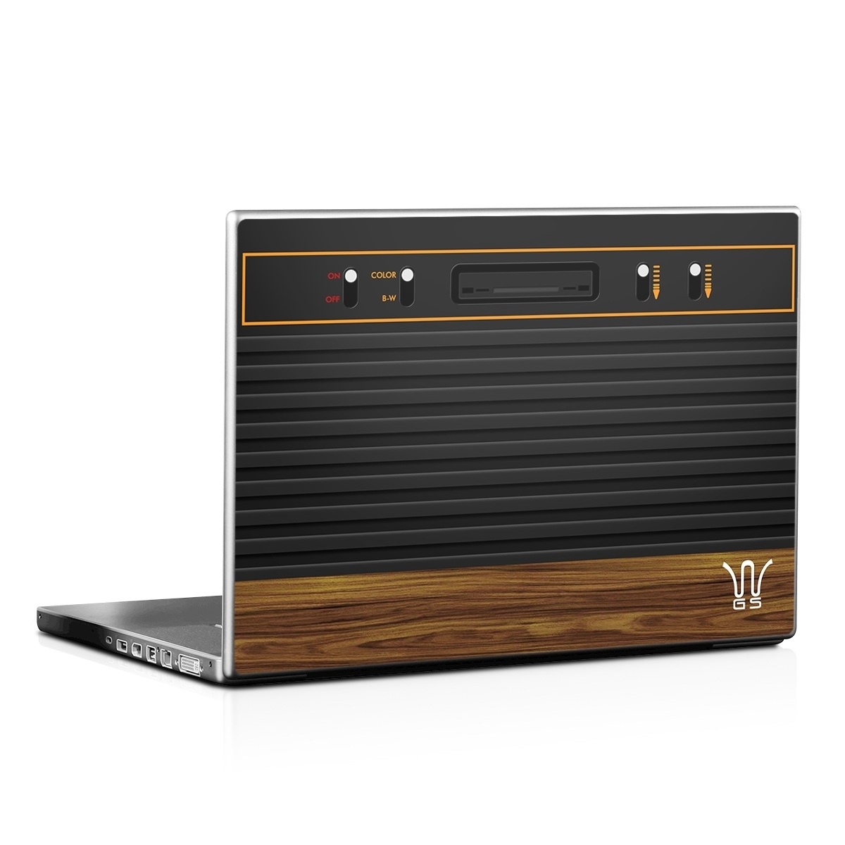 Laptop Skin - Wooden Gaming System (Image 1)