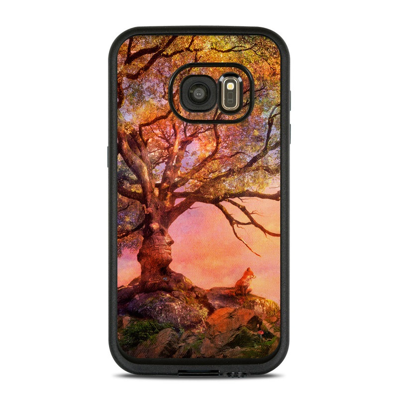 Lifeproof Galaxy S7 Fre Case Skin - Fox Sunset (Image 1)