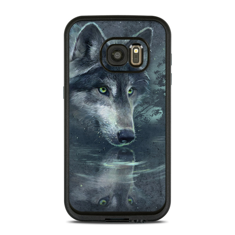 Lifeproof Galaxy S7 Fre Case Skin - Wolf Reflection (Image 1)
