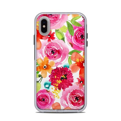 Lifeproof iPhone XS Max Slam Case Skin - Floral Pop