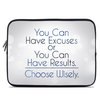 Laptop Sleeve - Excuses or Results (Image 1)