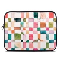 Laptop Sleeve - Watercolor Squares (Image 1)