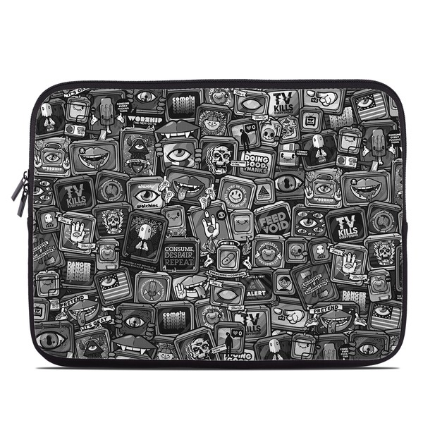 Laptop Sleeve - Distraction Tactic B&W