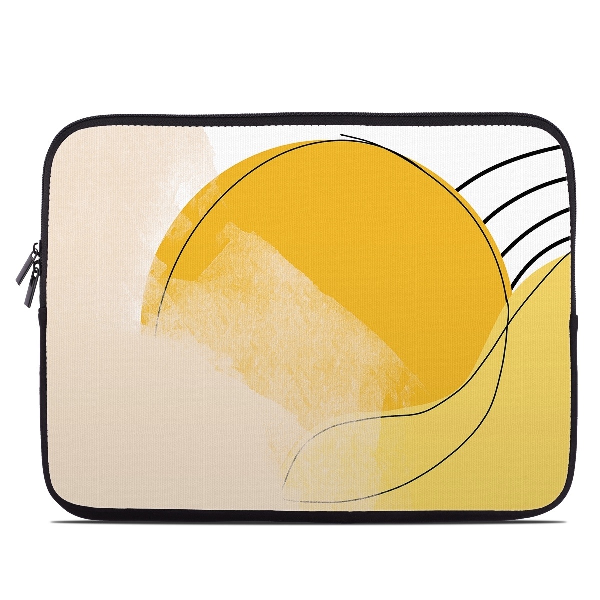Laptop Sleeve - Abstract Yellow (Image 1)