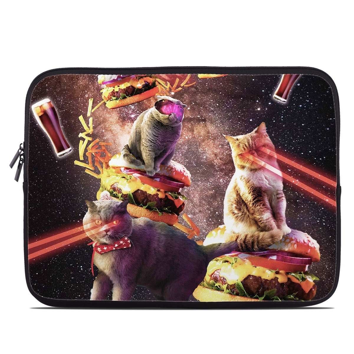 Laptop Sleeve - Burger Cats (Image 1)