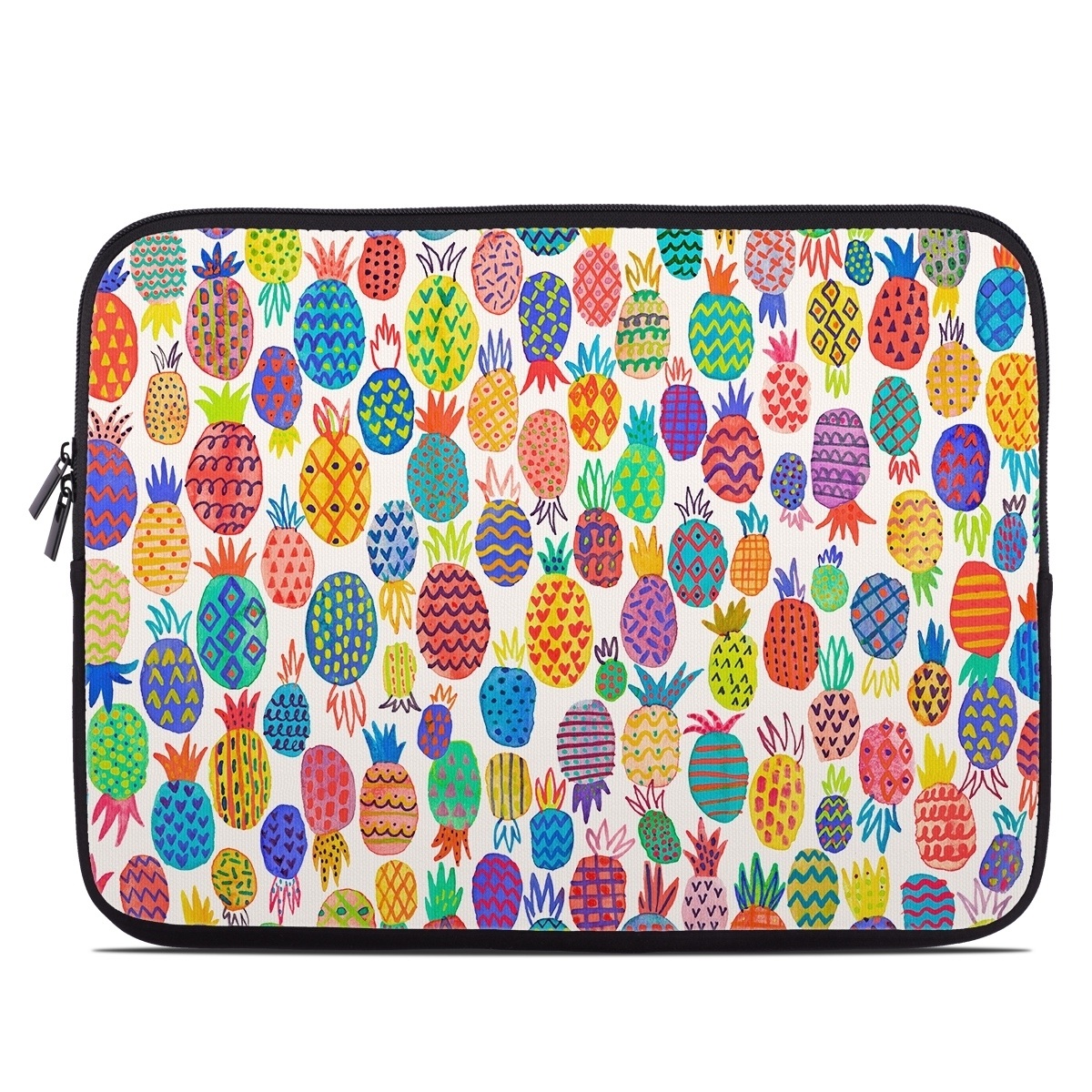 Laptop Sleeve - Colorful Pineapples (Image 1)