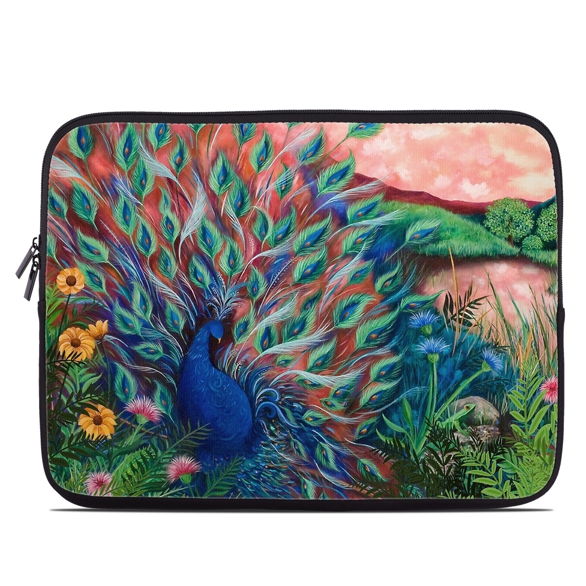 Laptop Sleeve - Coral Peacock (Image 1)