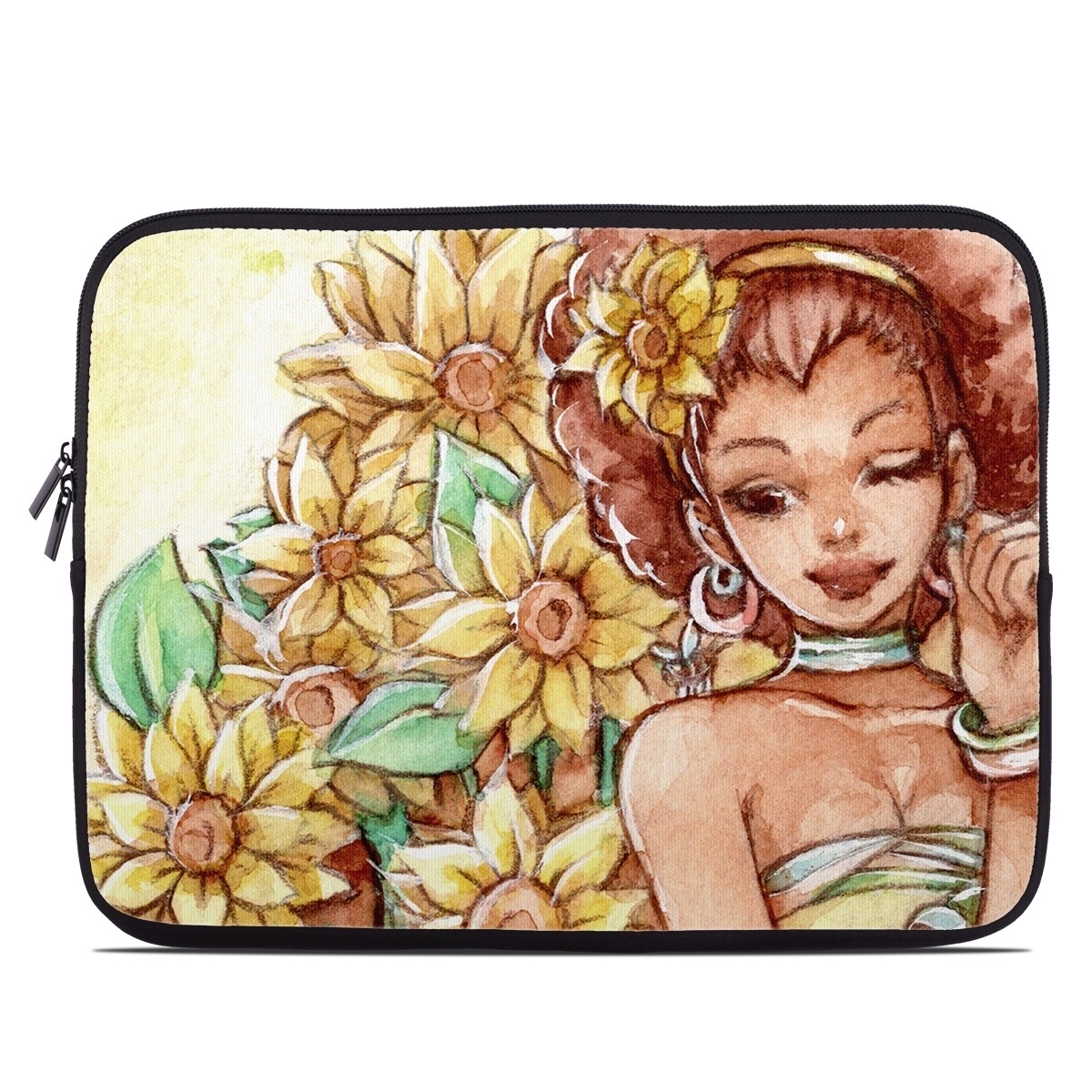 Laptop Sleeve - Lady Sunflower (Image 1)