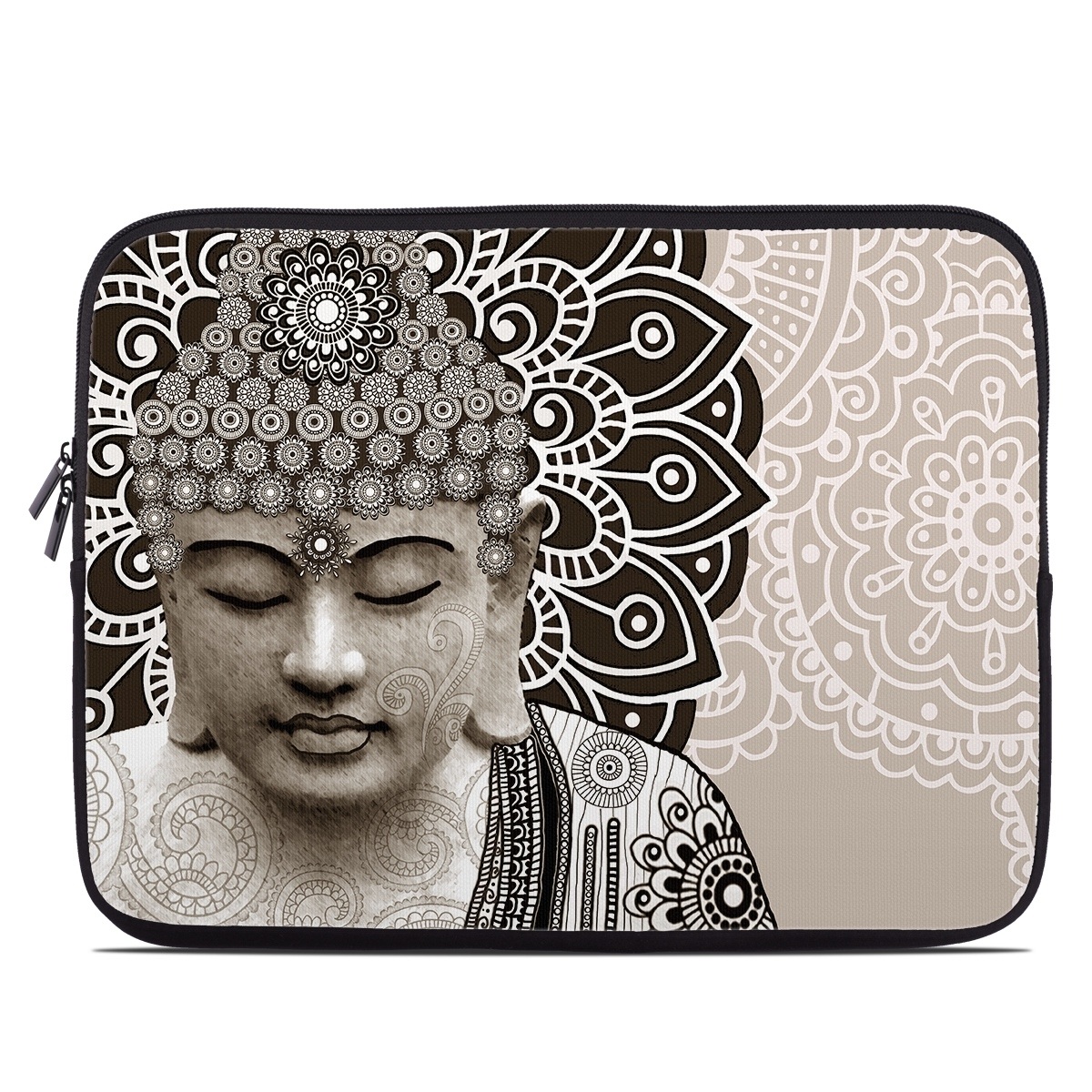 Laptop Sleeve - Meditation Mehndi (Image 1)