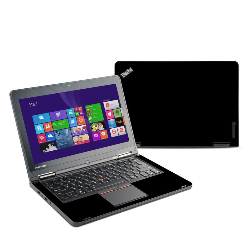 Lenovo Yoga Thinkpad 12 Skin - Solid State Black (Image 1)