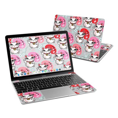 MacBook 12in Skin - Kyoto Kitty