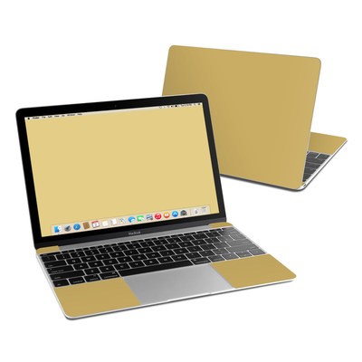 MacBook 12in Skin - Solid State Mustard