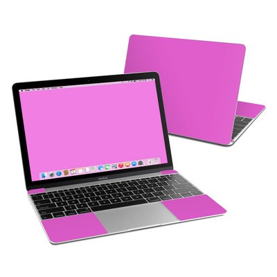 MacBook 12in Skin - Solid State Vibrant Pink