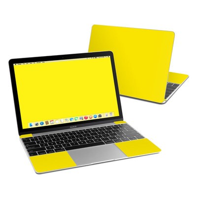 MacBook 12in Skin - Solid State Yellow