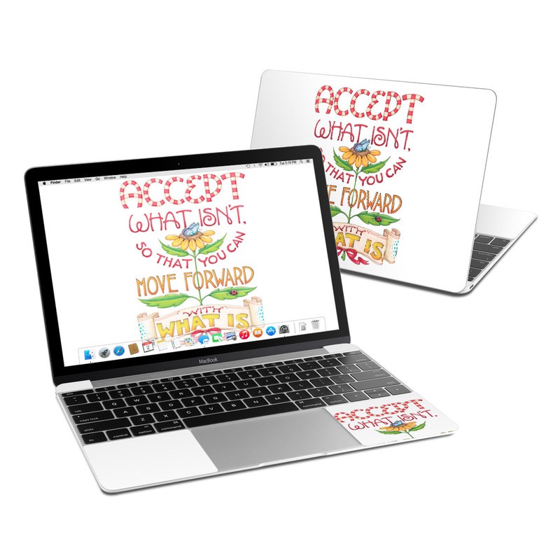 MacBook 12in Skin - Accept What Isn't (Image 1)