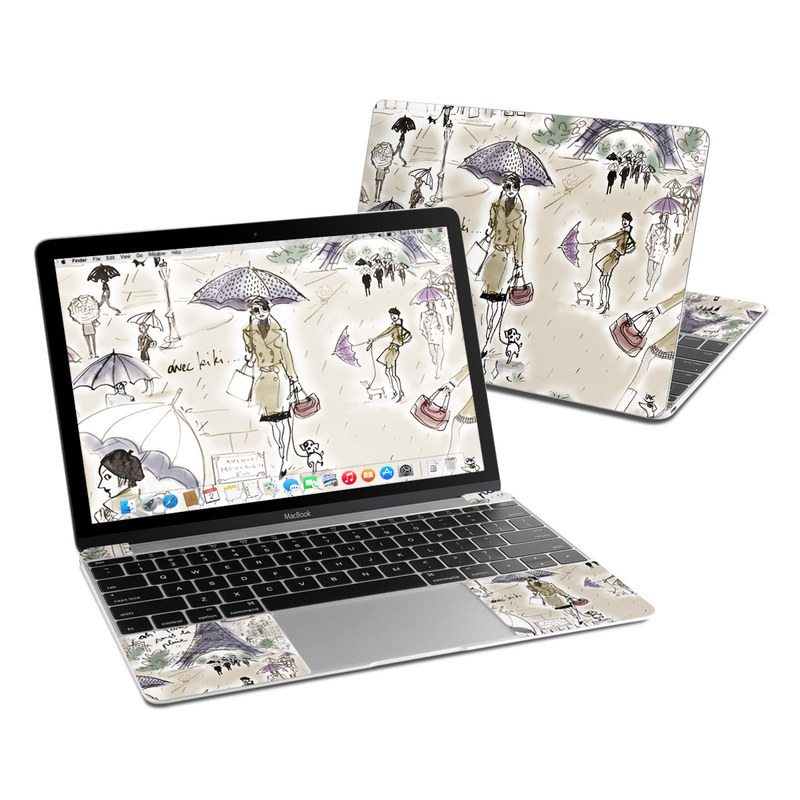 MacBook 12in Skin - Ah Paris (Image 1)