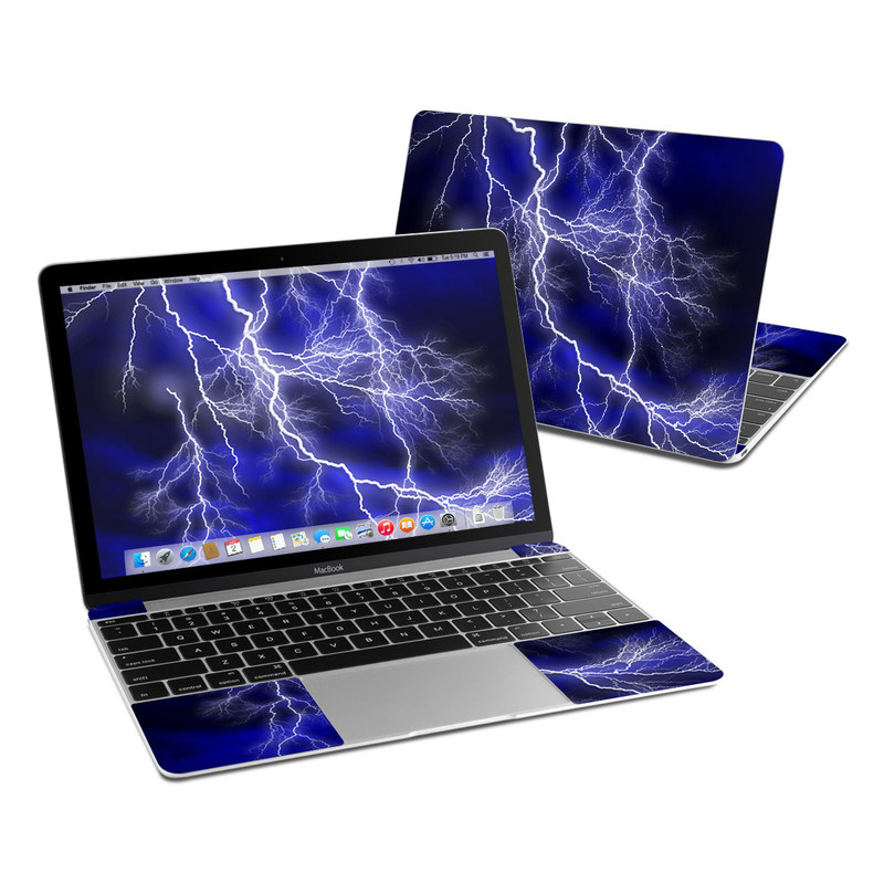 MacBook 12in Skin - Apocalypse Blue (Image 1)