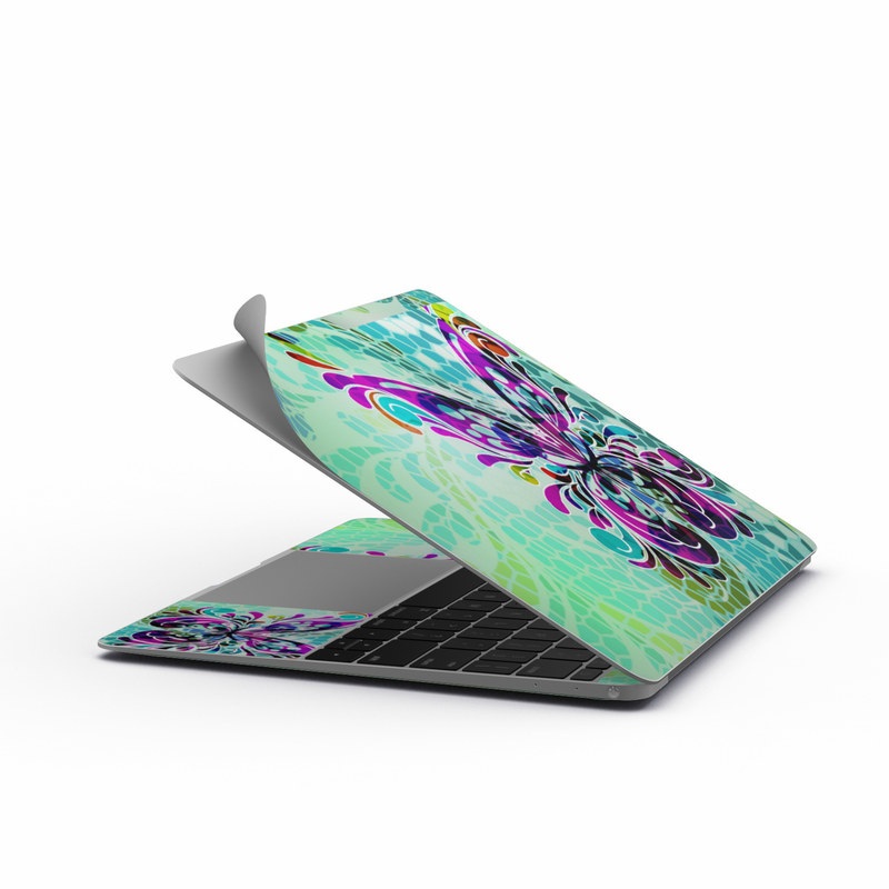 MacBook 12in Skin - Butterfly Glass (Image 4)