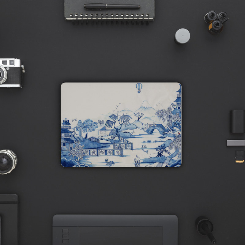 MacBook 12in Skin - Blue Willow (Image 5)