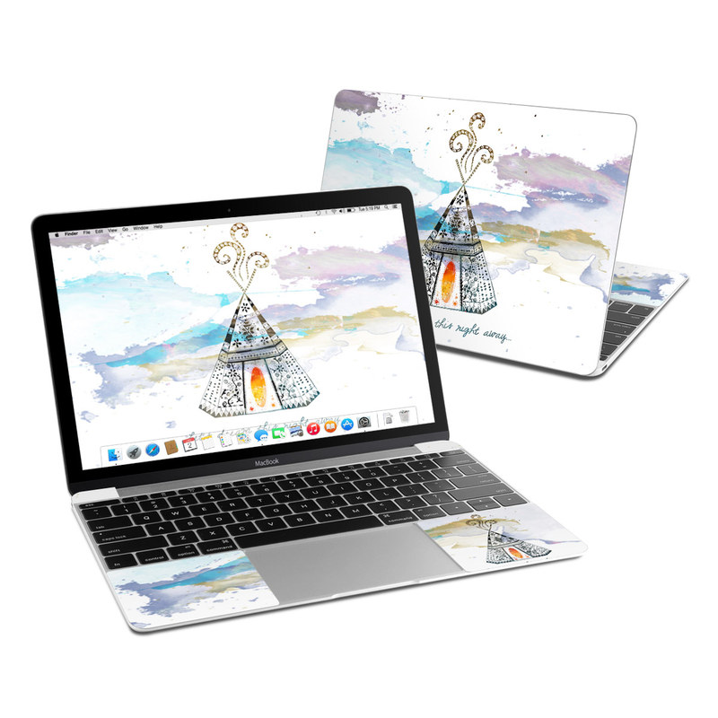 MacBook 12in Skin - Boho Teepee (Image 1)