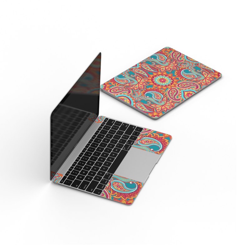 MacBook 12in Skin - Carnival Paisley (Image 3)