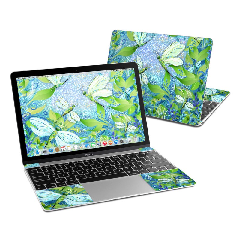 MacBook 12in Skin - Dragonfly Fantasy (Image 1)