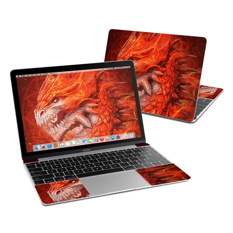 MacBook 12in Skin - Flame Dragon (Image 1)