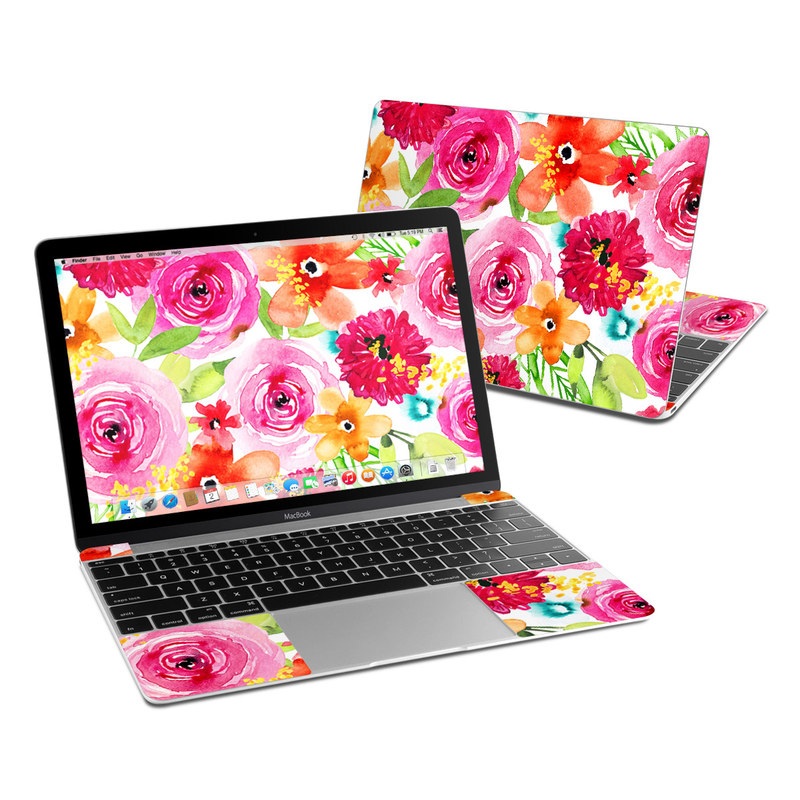 MacBook 12in Skin - Floral Pop (Image 1)