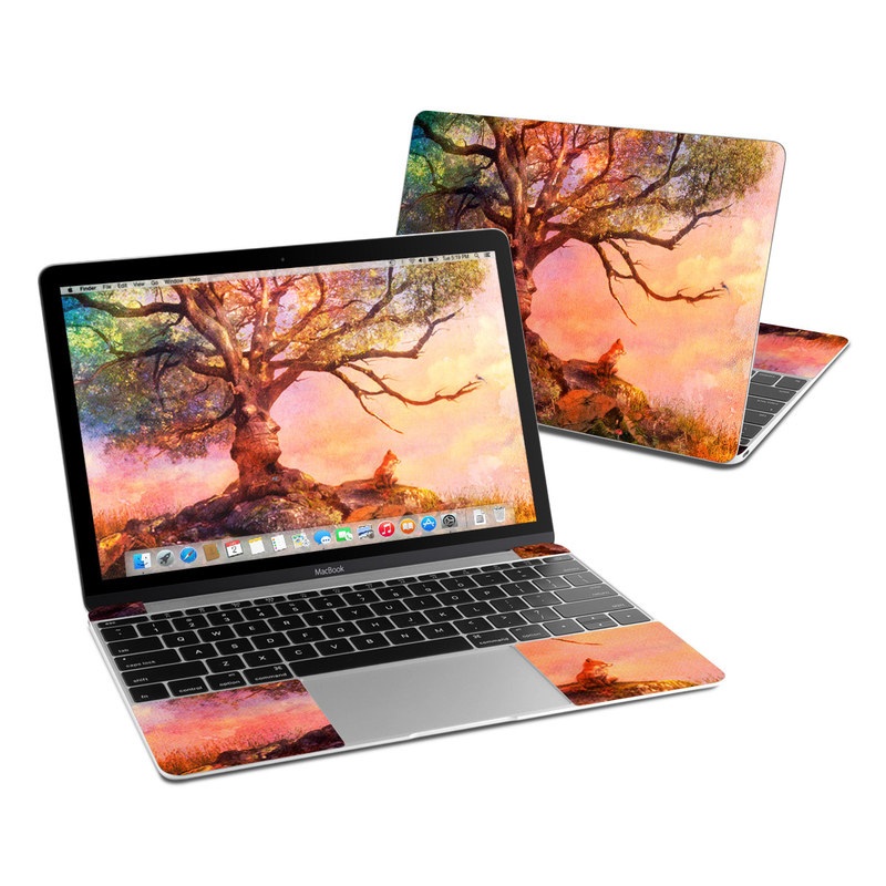 MacBook 12in Skin - Fox Sunset (Image 1)