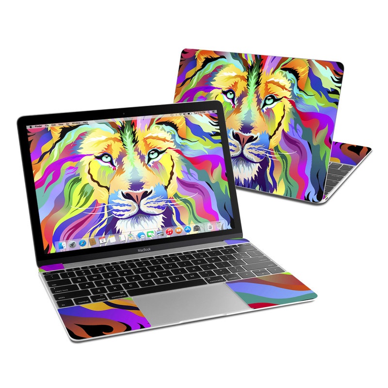 MacBook 12in Skin - King of Technicolor (Image 1)