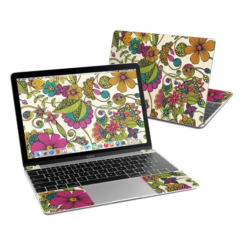 MacBook 12in Skin - Maia Flowers (Image 1)