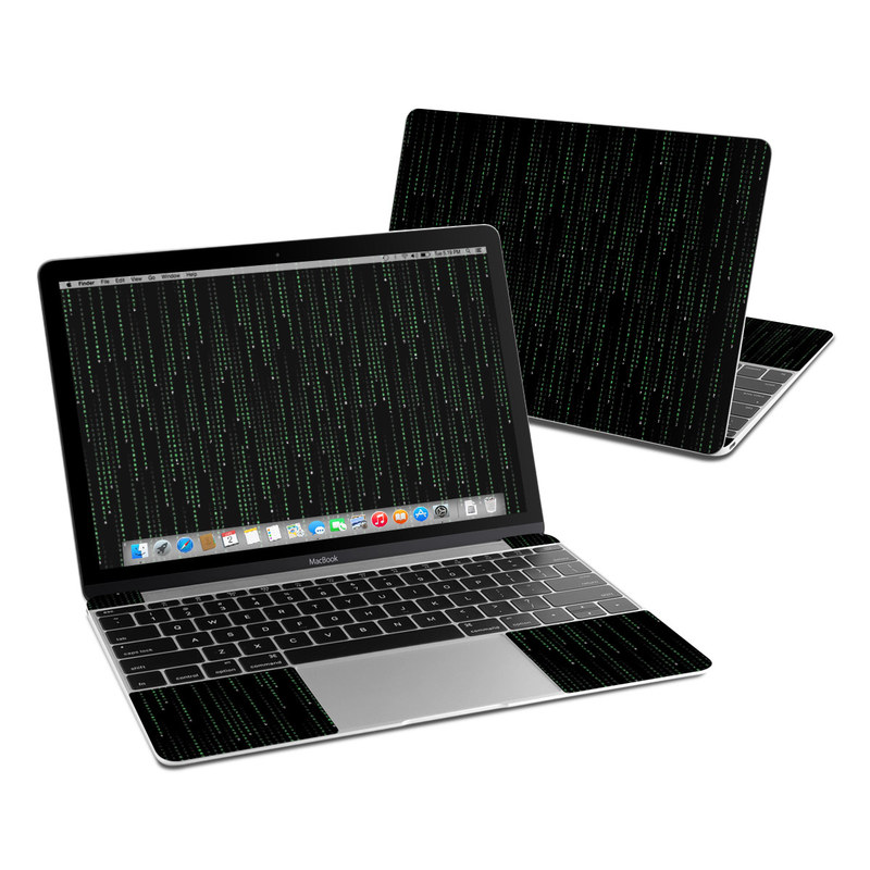 MacBook 12in Skin - Matrix Style Code (Image 1)