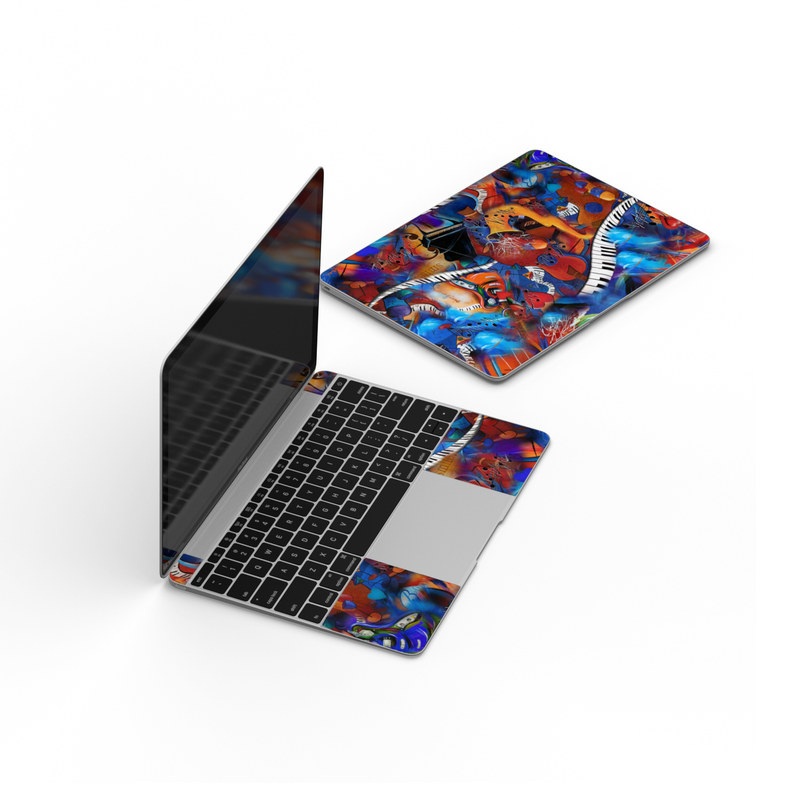 MacBook 12in Skin - Music Madness (Image 3)