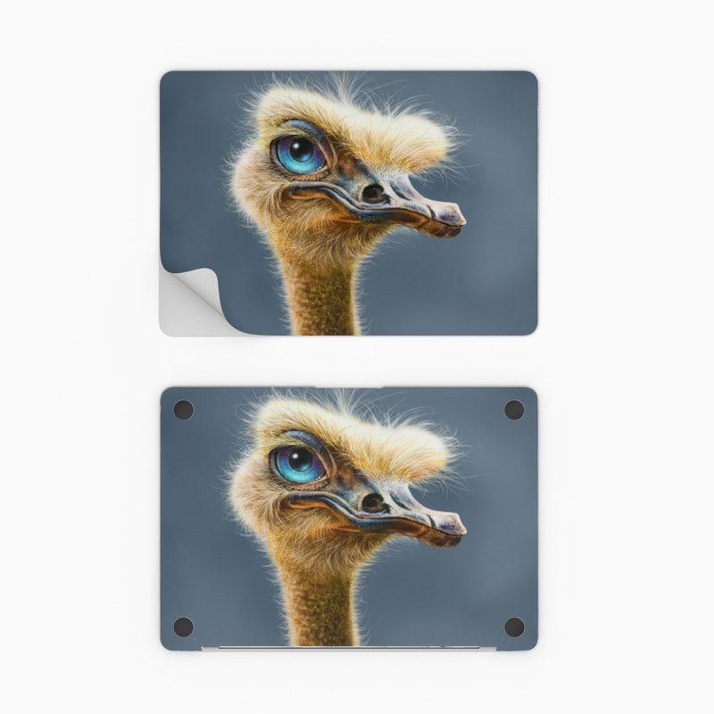 MacBook 12in Skin - Ostrich Totem (Image 2)