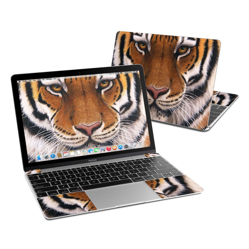 MacBook 12in Skin - Siberian Tiger (Image 1)