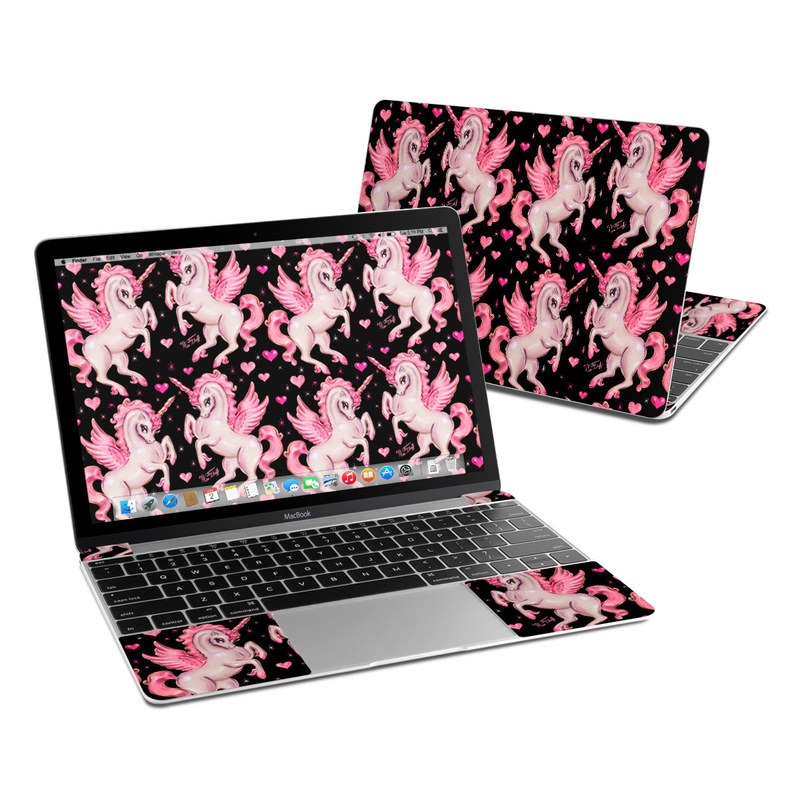 MacBook 12in Skin - Unicorn Pegasus (Image 1)