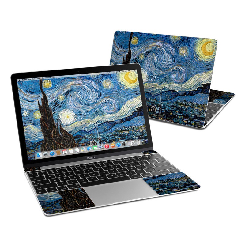 MacBook 12in Skin - Starry Night (Image 1)