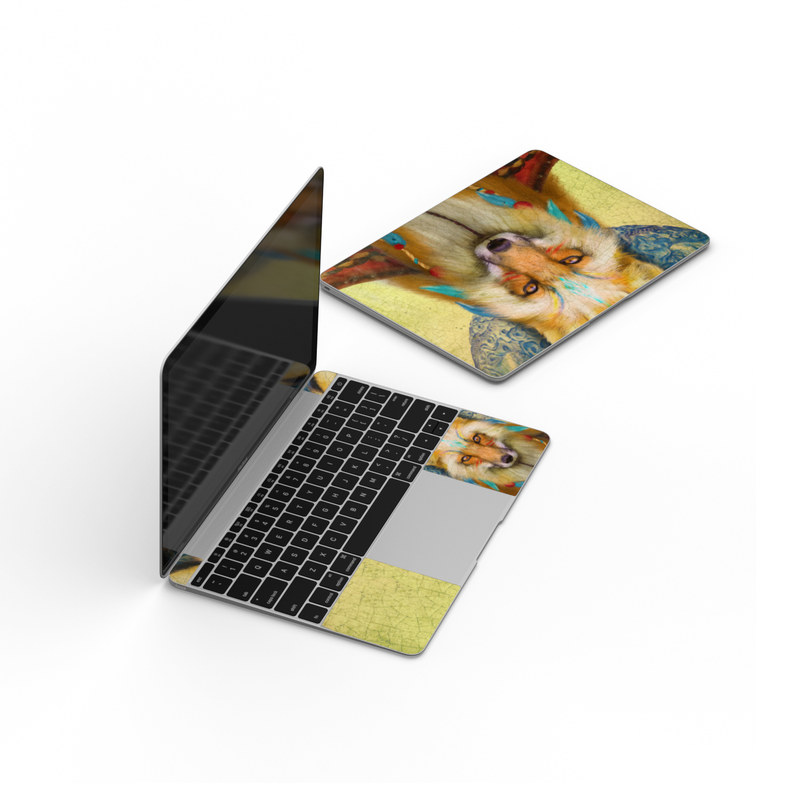 MacBook 12in Skin - Wise Fox (Image 3)