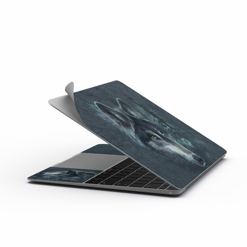 MacBook 12in Skin - Wolf Reflection (Image 4)