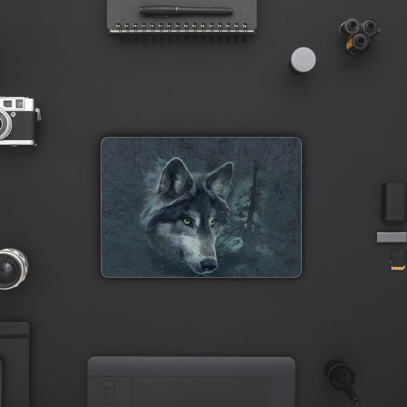 MacBook 12in Skin - Wolf Reflection (Image 5)